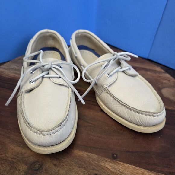 Sperry Mens Top-Sider A/O Boat Shoes Men’s 10M Ice 2-Eye Deck Sailing #0195149 - Picture 11 of 11